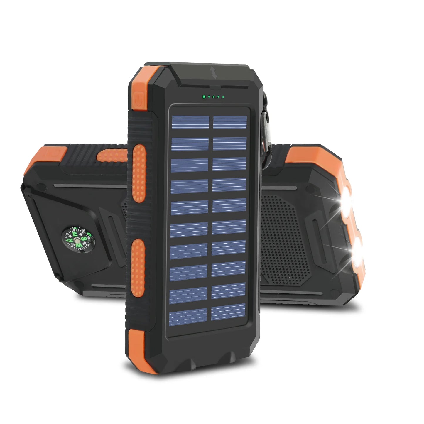 20000mAh Solar Power Bank with LED Light
