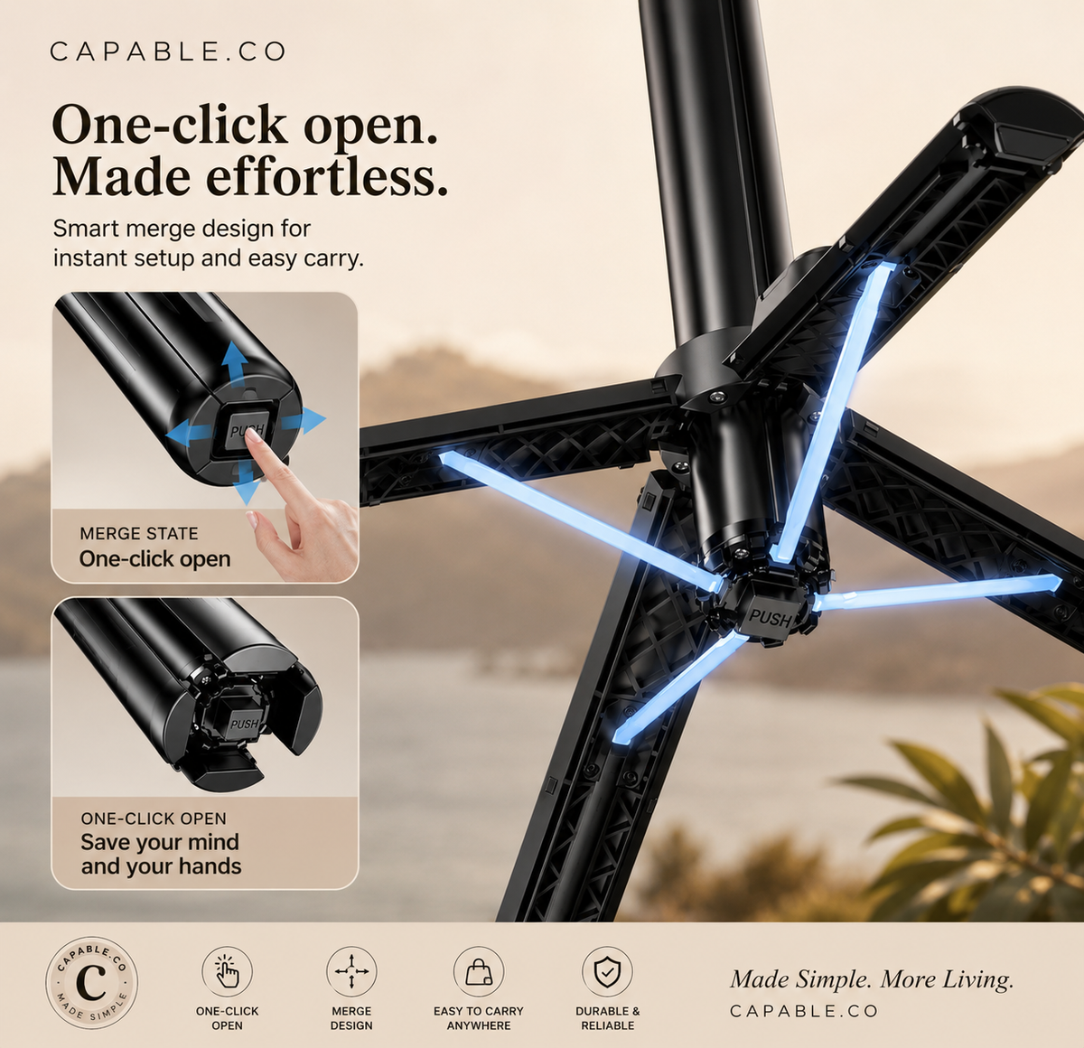 3-in-1 Smartphone Gimbal Stabilizer & Tripod