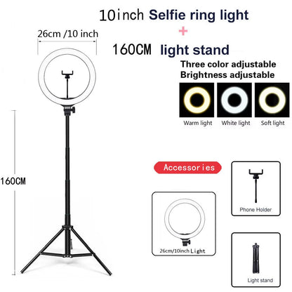 Dimmable LED Ring Light