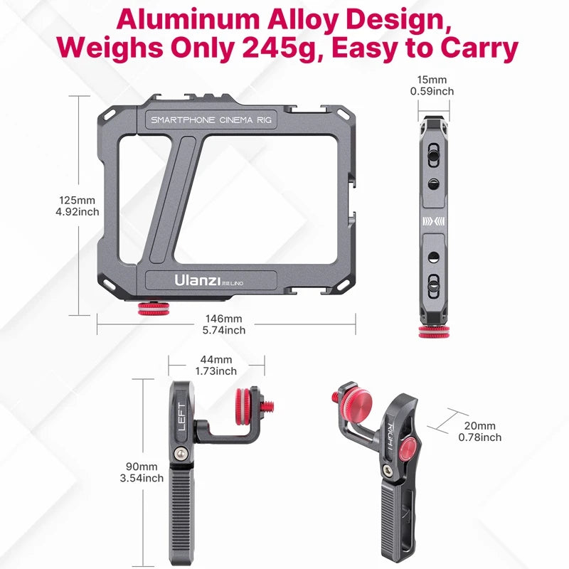 Smartphone Video Vlog Cage