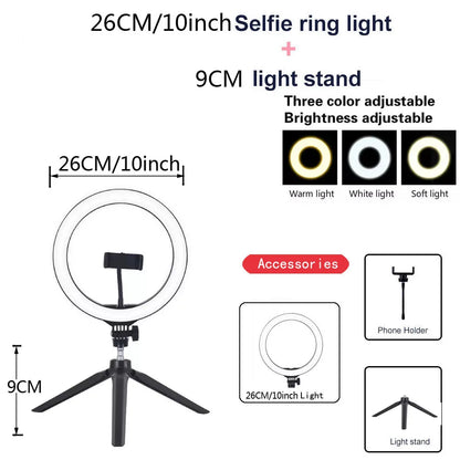 Dimmable LED Ring Light