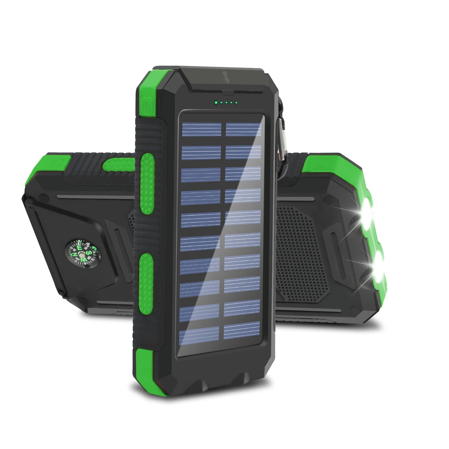 20000mAh Solar Power Bank with LED Light