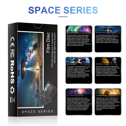 Six-Pack Galaxy Projector Films Set