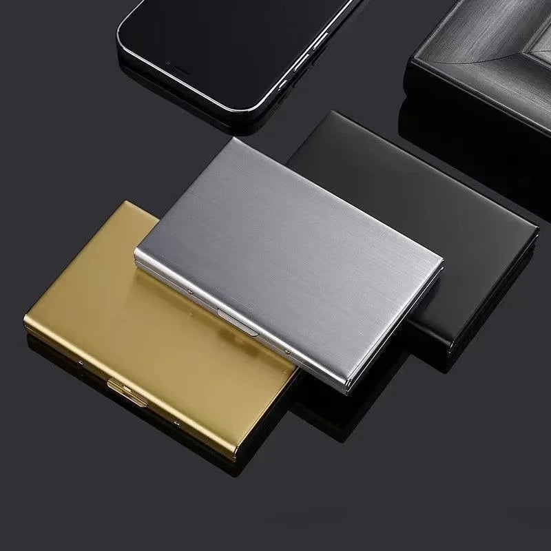 Stainless Steel Card Holder Wallet