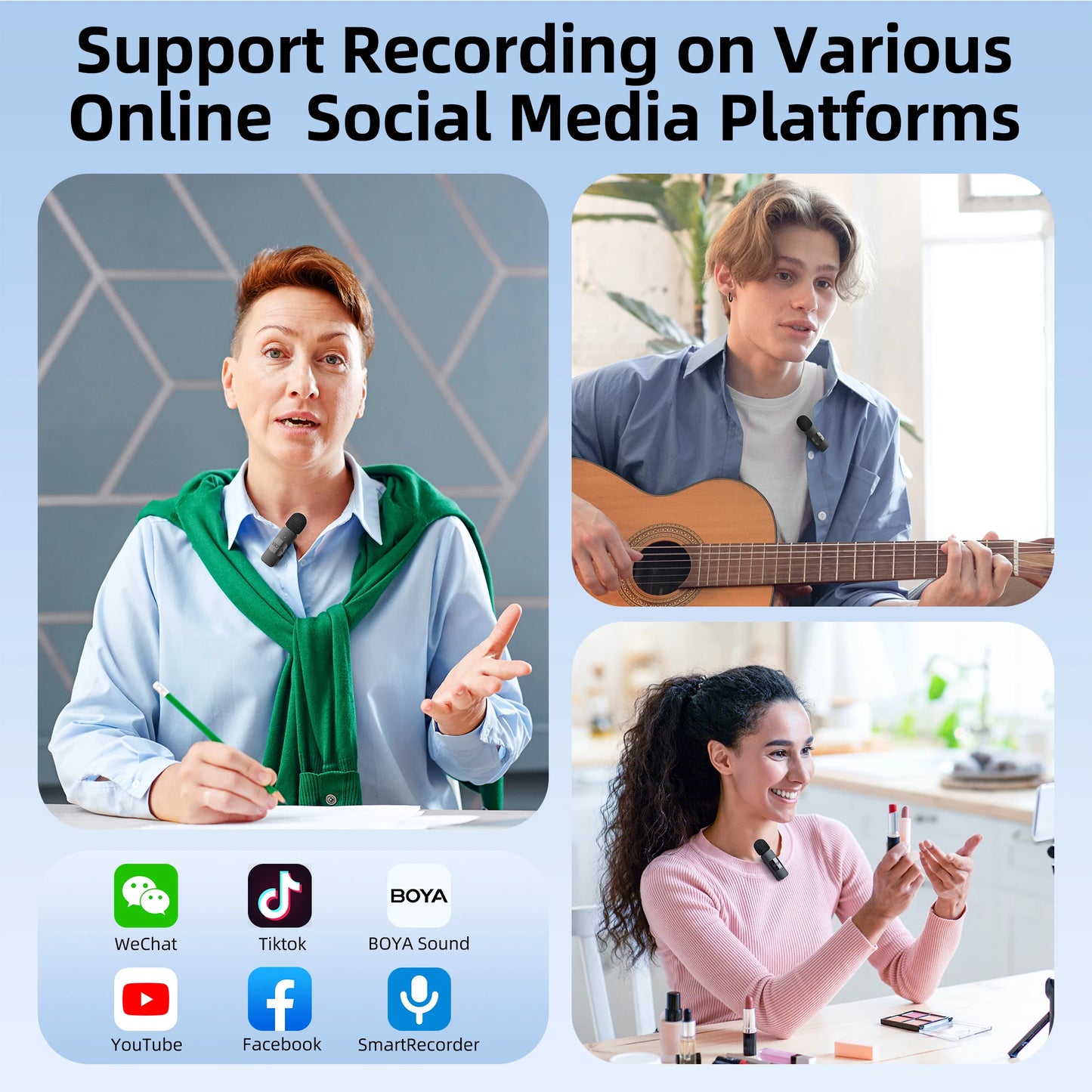 Wireless Lavalier Microphone