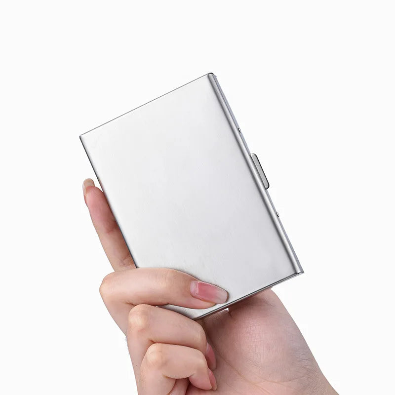 Stainless Steel Card Holder Wallet