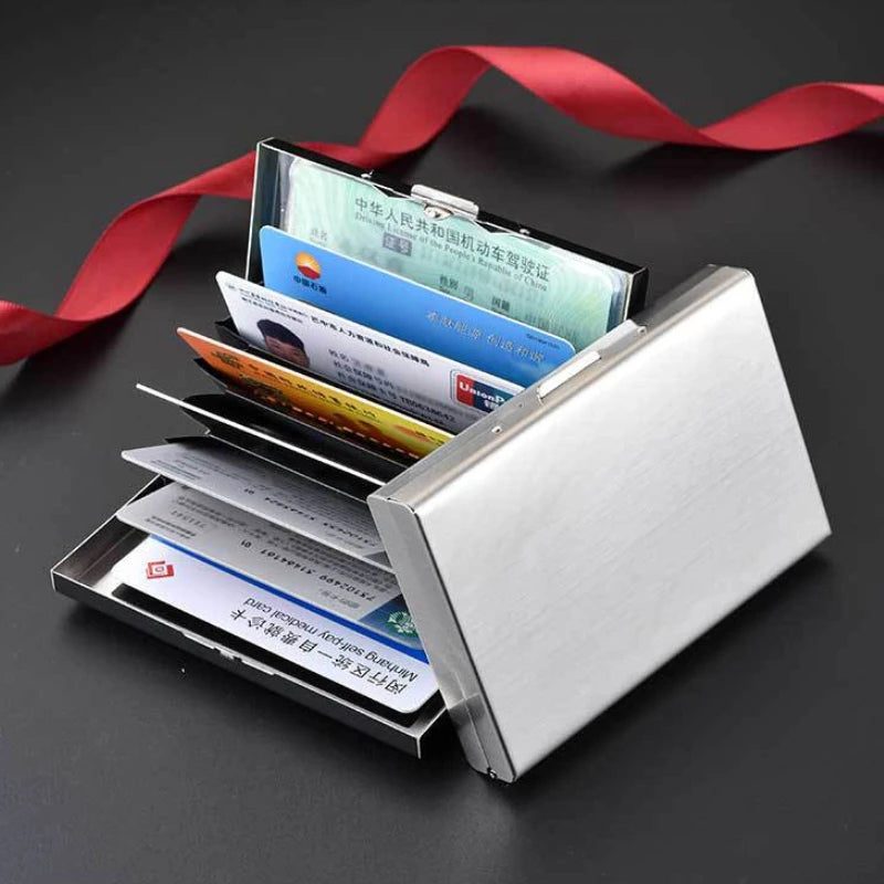 Stainless Steel Card Holder Wallet