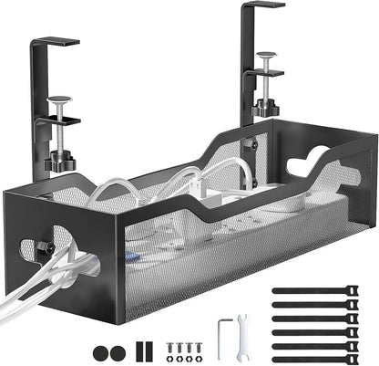 Under-Desk Cable Management Tray