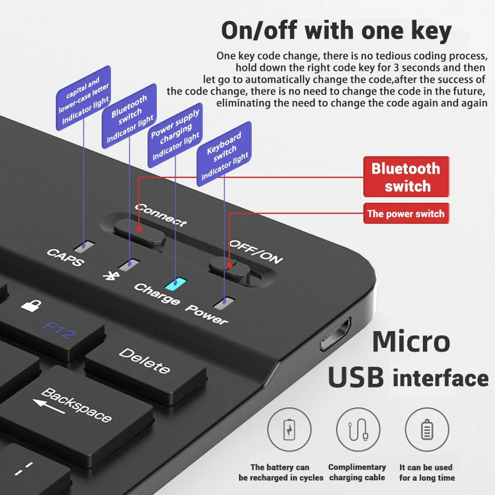 Mini Bluetooth Keyboard