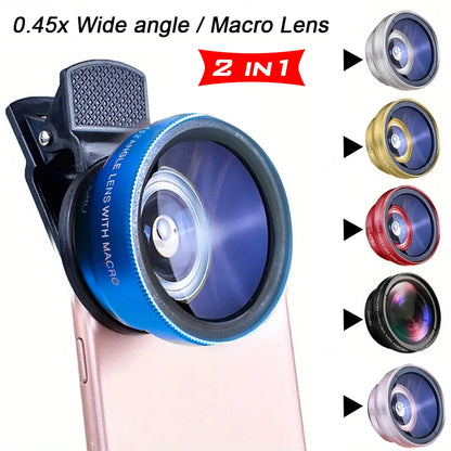 2-in-1 Phone Camera Lens