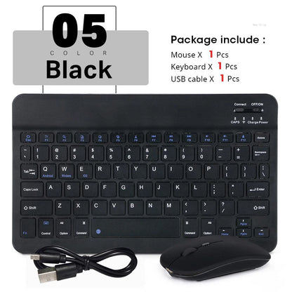 Mini Bluetooth Keyboard and Mouse Set