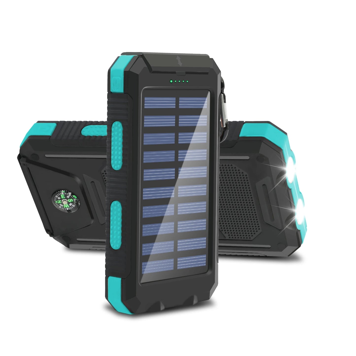 20000mAh Solar Power Bank with LED Light