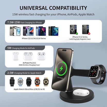 3-in-1 Wireless Charging Stand