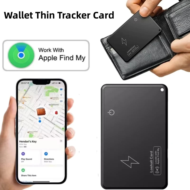 Wireless Charging Wallet Tracker Card