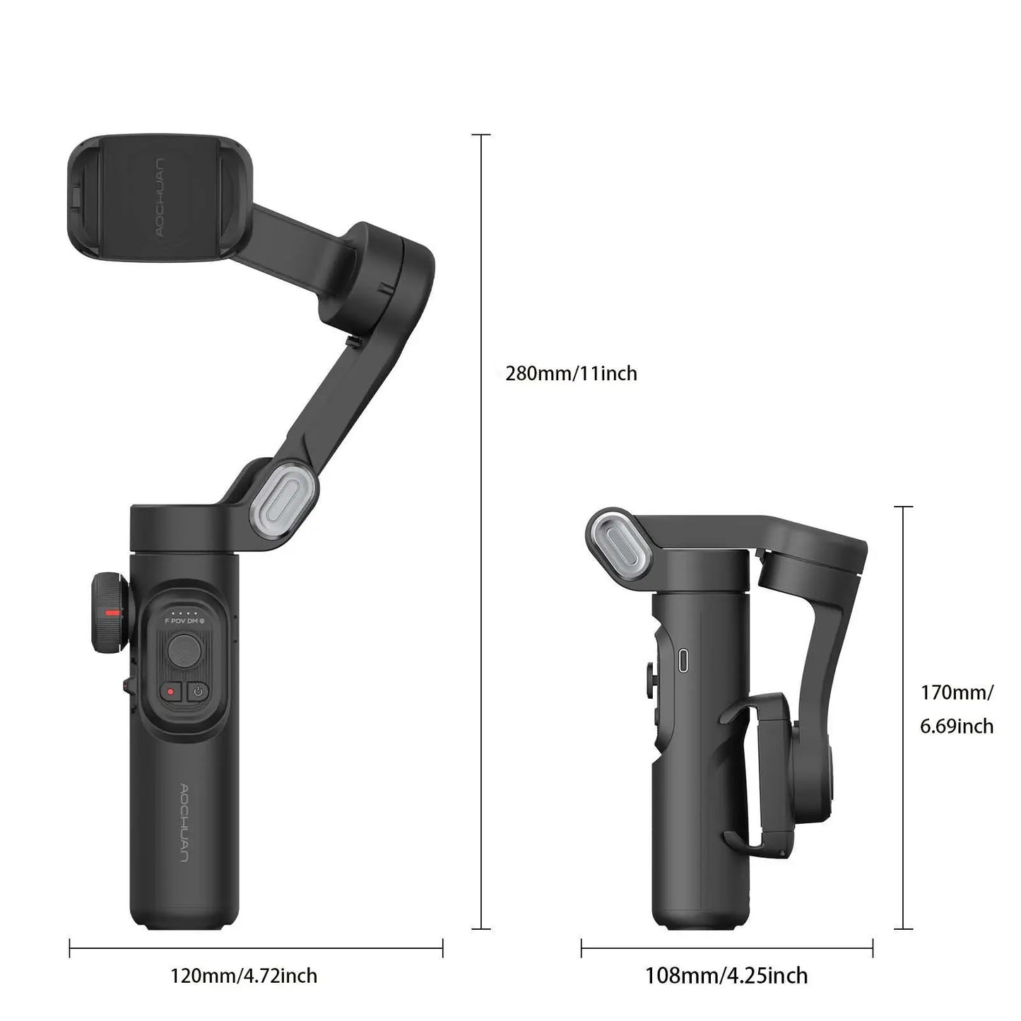 3-Axis Smartphone Gimbal Stabilizer