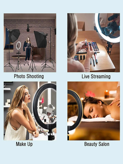 26CM LED Shooting Ring Light with Stand