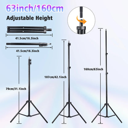 Professional 10-Inch RGB Ring Light