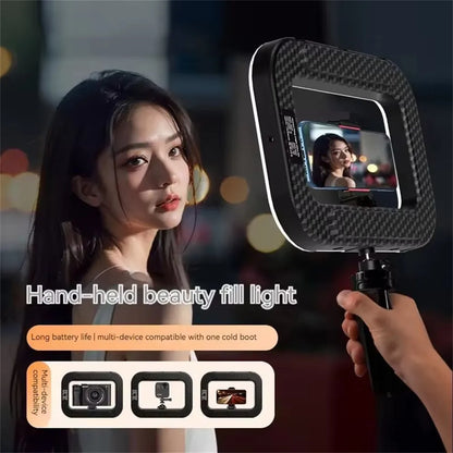 Rechargeable Handheld LED Ring Fill Light