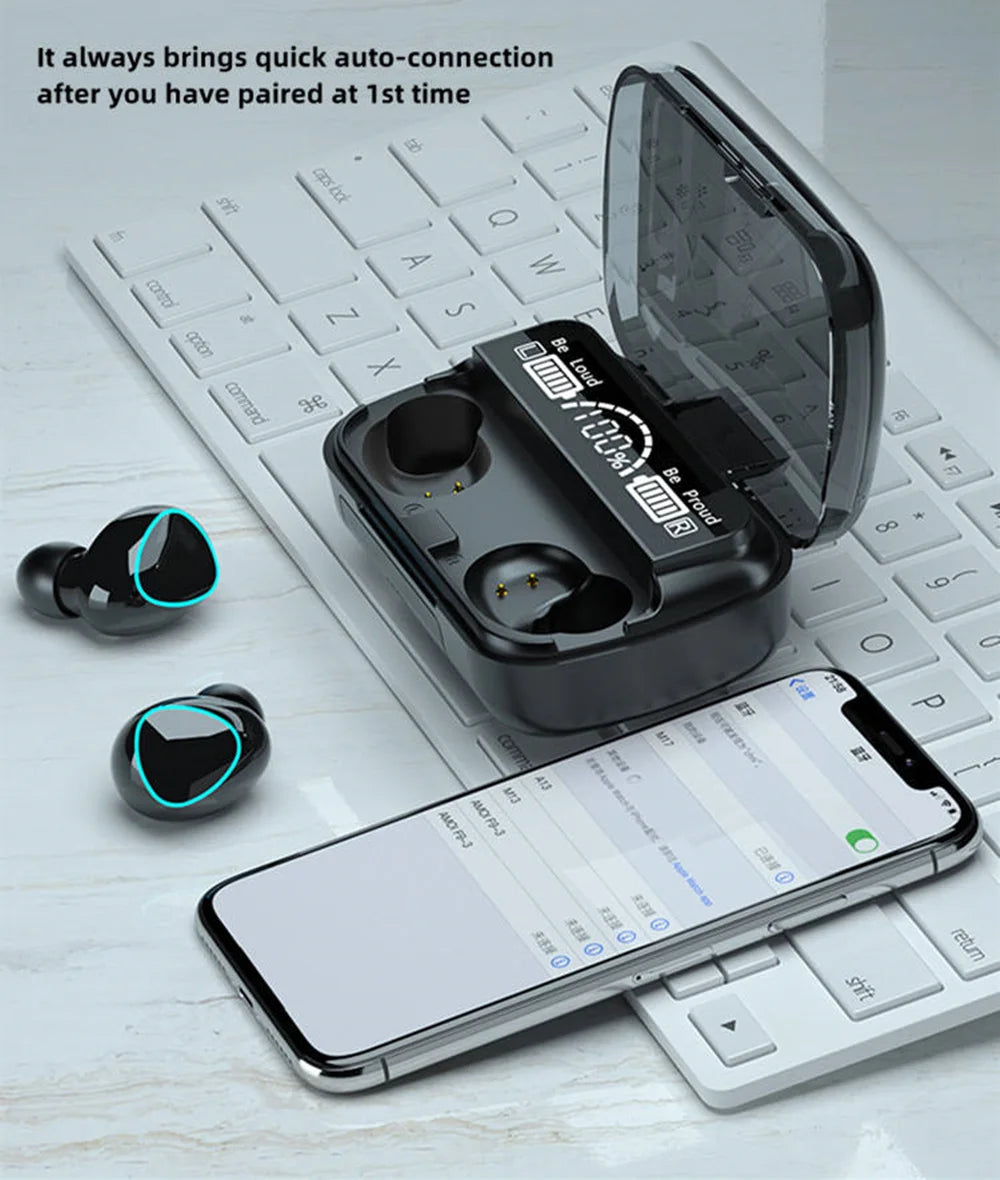 Wireless Earbuds with Power Bank