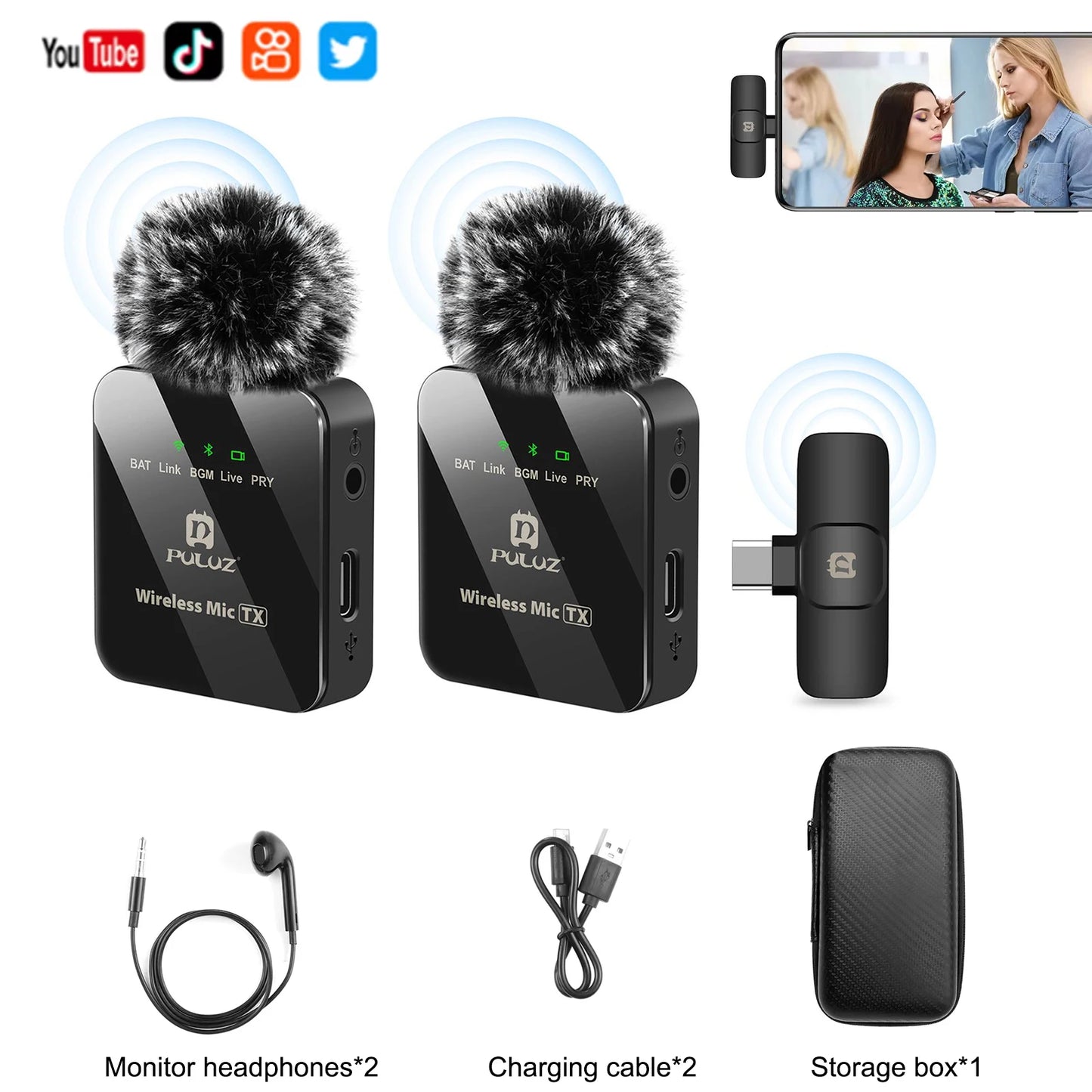 2.4G Wireless Lavalier Microphone