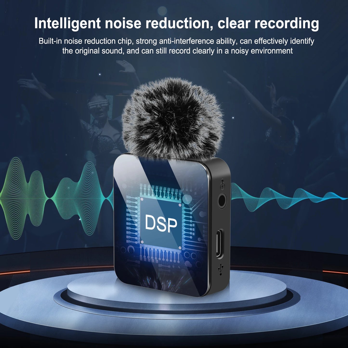 2.4G Wireless Lavalier Microphone