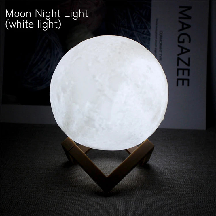 Battery Powered Moon Lamp