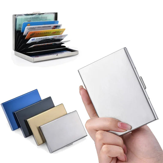 Stainless Steel Card Holder Wallet