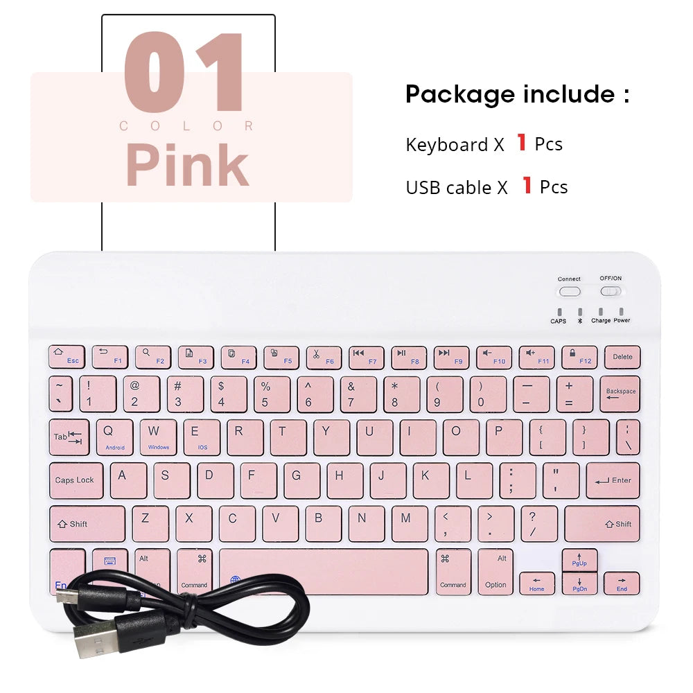Mini Bluetooth Keyboard and Mouse Set