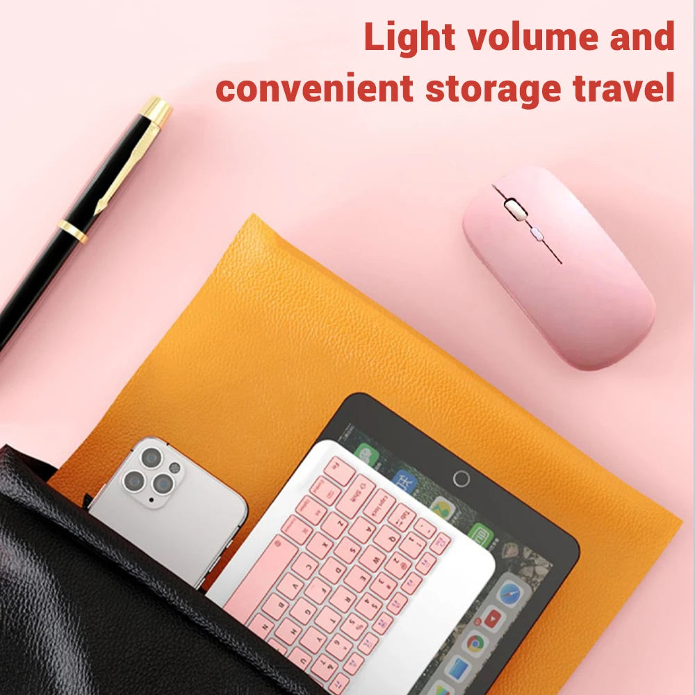 Mini Bluetooth Keyboard and Mouse Set