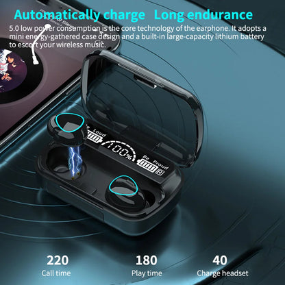Wireless Earbuds with Power Bank