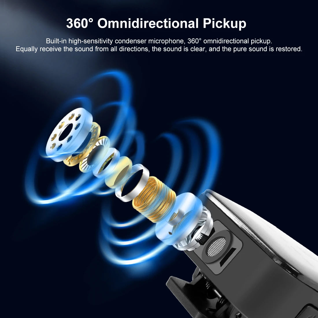 2.4G Wireless Lavalier Microphone