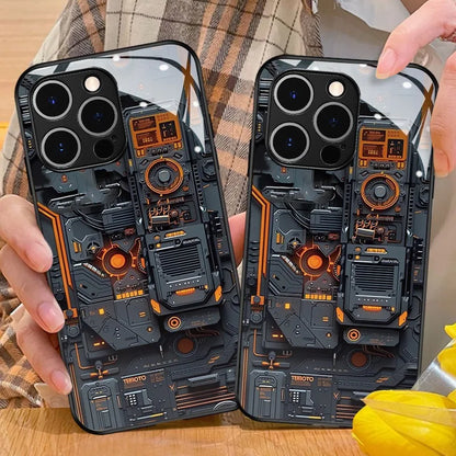 Circuit Board Glass Phone Case