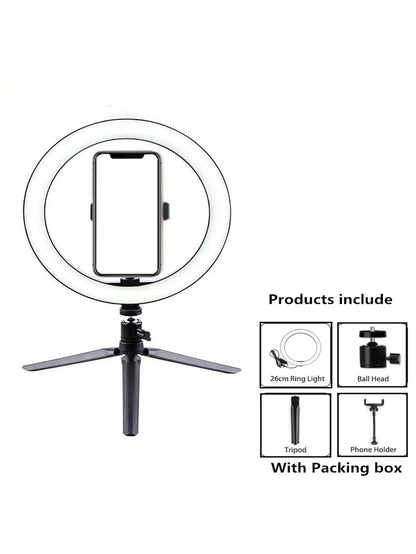 26CM LED Shooting Ring Light with Stand