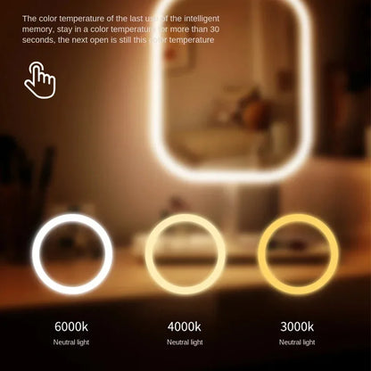 Rechargeable LED Vanity Makeup Mirror