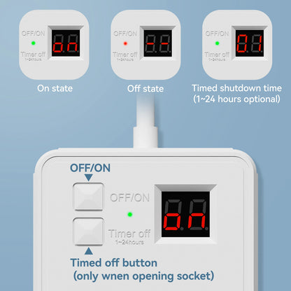 7-in-1 EU Surge Power Strip