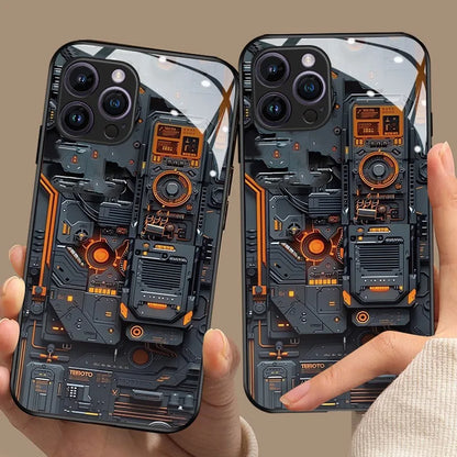 Circuit Board Glass Phone Case