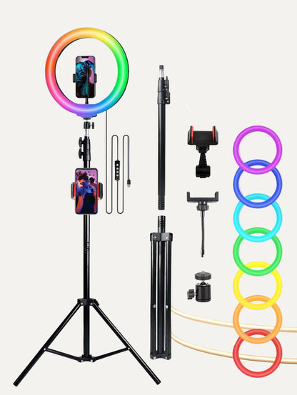 Professional 10-Inch RGB Ring Light