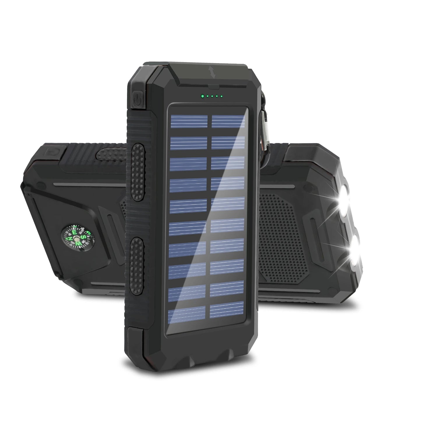 20000mAh Solar Power Bank with LED Light