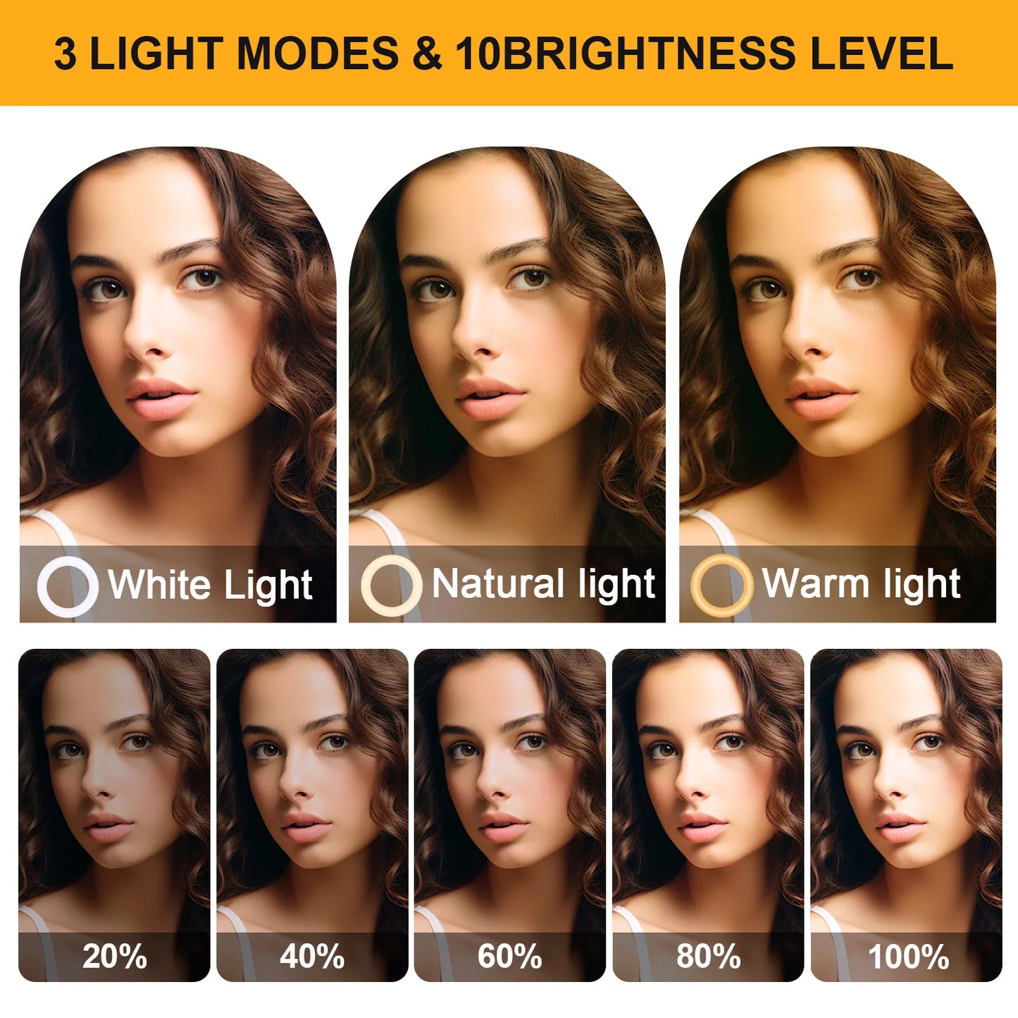 12-Inch Dimmable LED Ring Light
