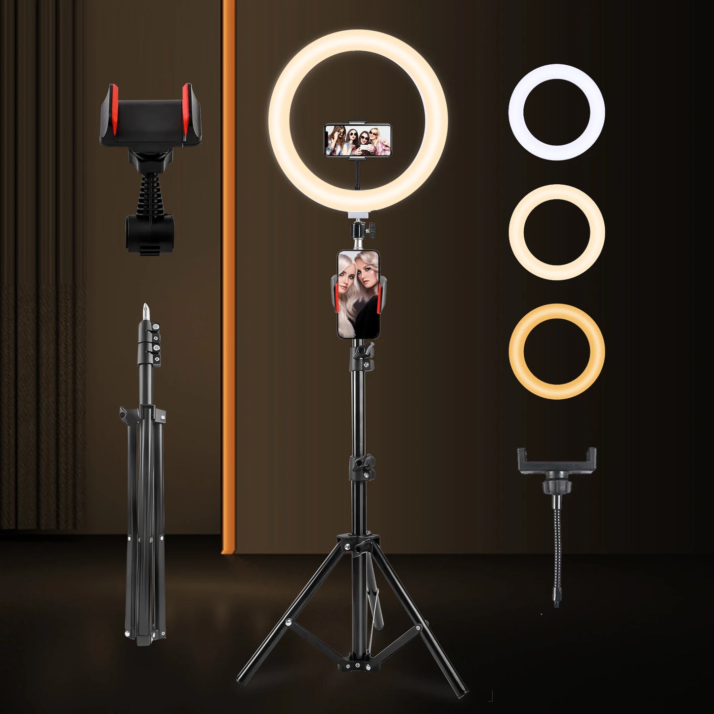 12-Inch Dimmable LED Ring Light